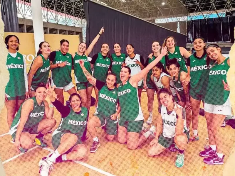 Selección Mexicana Femenil de basquetbol tendrá juego de preparación en el Gimnasio Miguel Hidalgo