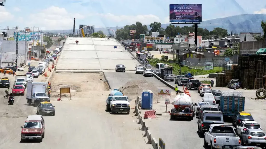 Gobierno de Puebla rechaza freno de Semarnat a obra del Distribuidor de Central de Abasto