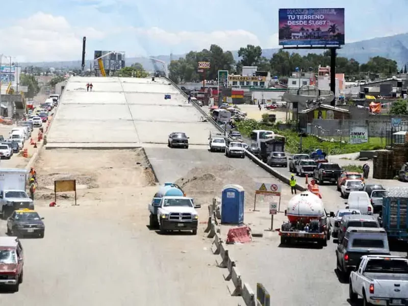 Gobierno de Puebla rechaza freno de Semarnat a obra del Distribuidor de Central de Abasto