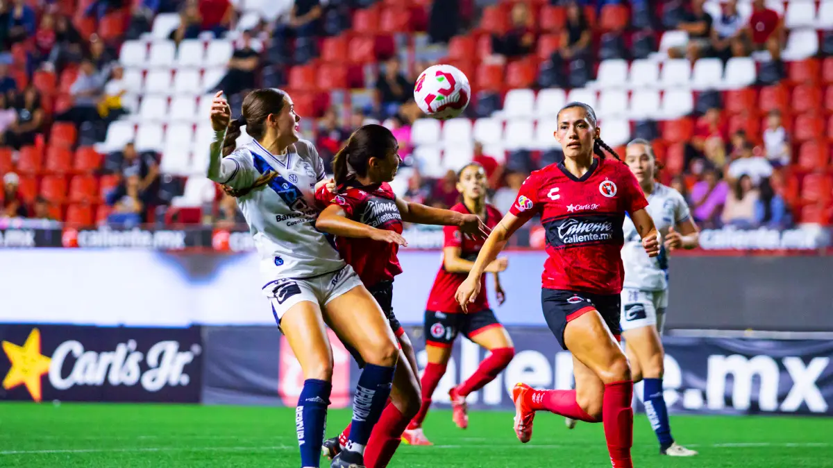 Tijuana derrota al Puebla Femenil en la Jornada 5 del Apertura 2024  