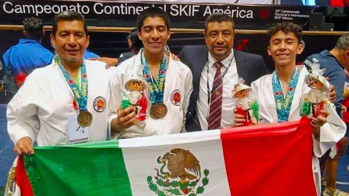 Karatecas de la BUAP ganan 15 medallas en Campeonato Continental de la SKIF América 2024