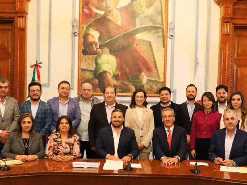 Ellos son los integrantes de la Comisión de Transición del Ayuntamiento de Puebla 