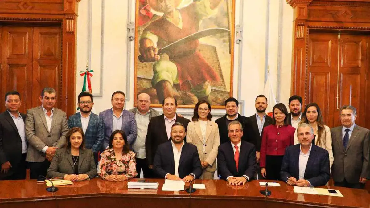 Ellos son los integrantes de la Comisión de Transición del Ayuntamiento de Puebla 
