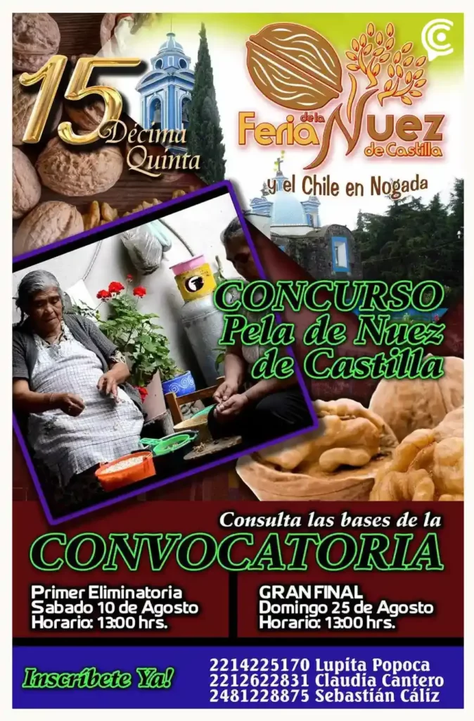 Asiste a la final del concurso de limpieza de nuez 2024 en San Pedro Yancuitlalpan 