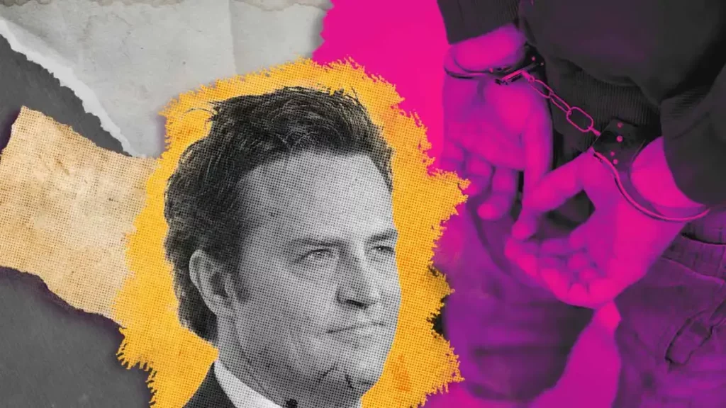 Detienen a cinco personas relacionadas con la muerte de Matthew Perry 