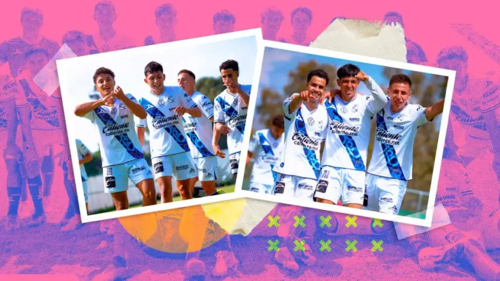 Club Puebla Sub 23 goleó a los Rayados de Monterrey en el Apertura 2024