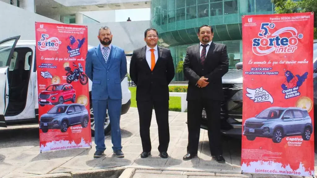 Presentan el Quinto Sorteo de la Universidad Interamericana en Puebla; beneficiará el fondo de becas