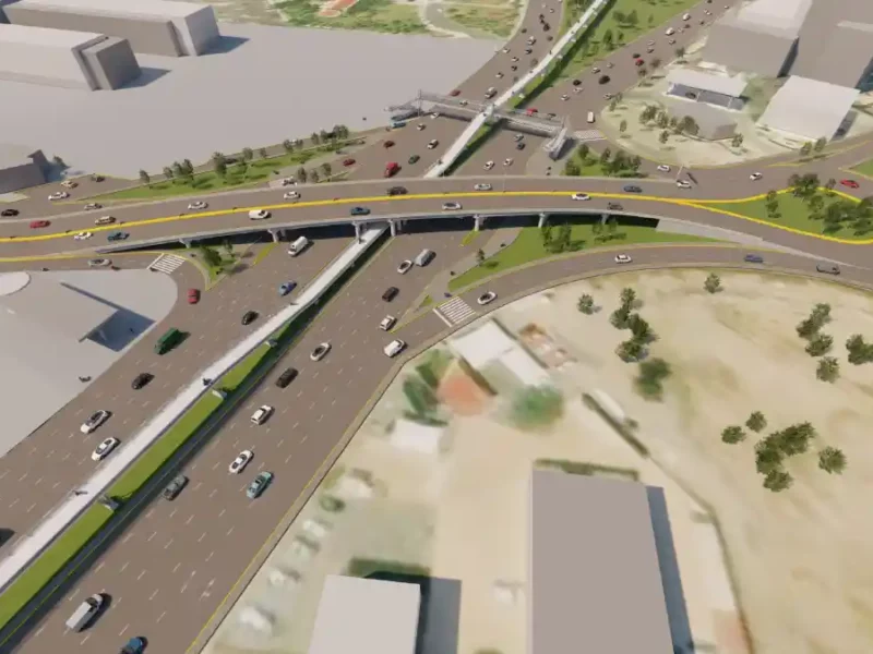 Con inicio de obras en Vía Atlixcáyotl, Sergio Salomón continúa estrategia de movilidad metropolitana
