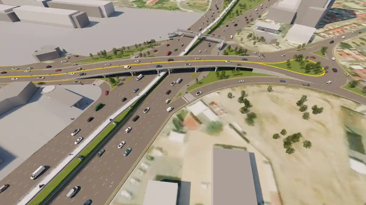Con inicio de obras en Vía Atlixcáyotl, Sergio Salomón continúa estrategia de movilidad metropolitana