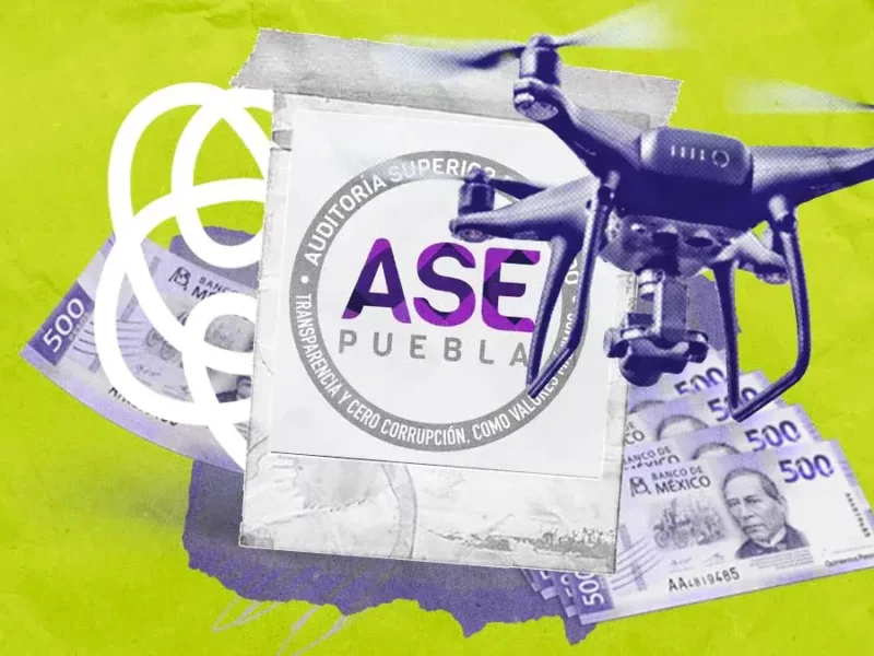 Para “fiscalizar obras públicas”, ASE Puebla gastó 1.1 mdp para comprar drones en 2023 