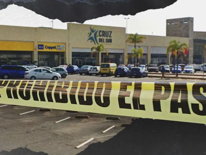 Tras percance vial, motociclista apuñaló a automovilista dentro del centro comercial Cruz del Sur, Cuautlancingo
