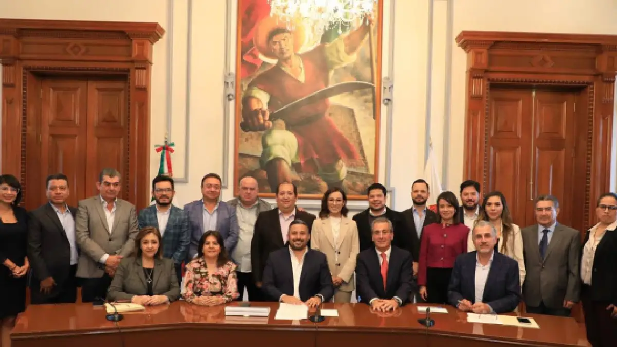 Se instala comisión de transición municipal en el Ayuntamiento de Puebla