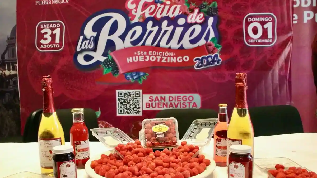 Huejotzingo pueblo mágico invita a la 5ta. edición de la Feria de las Berries 2024