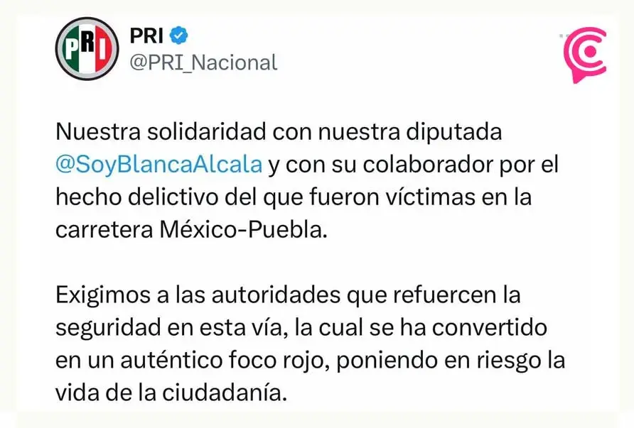 Blanca Alcalá es víctima de secuestro exprés en Chalco, Edomex; la liberan tras vaciar sus tarjetas