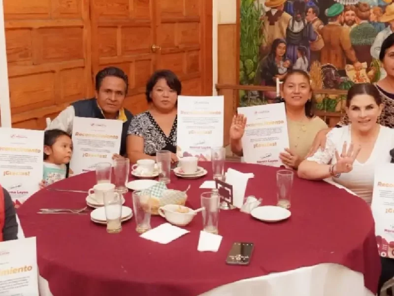 Norma Layón se reúne con lideres de Juntas Auxiliares y talentos texmeluquenses