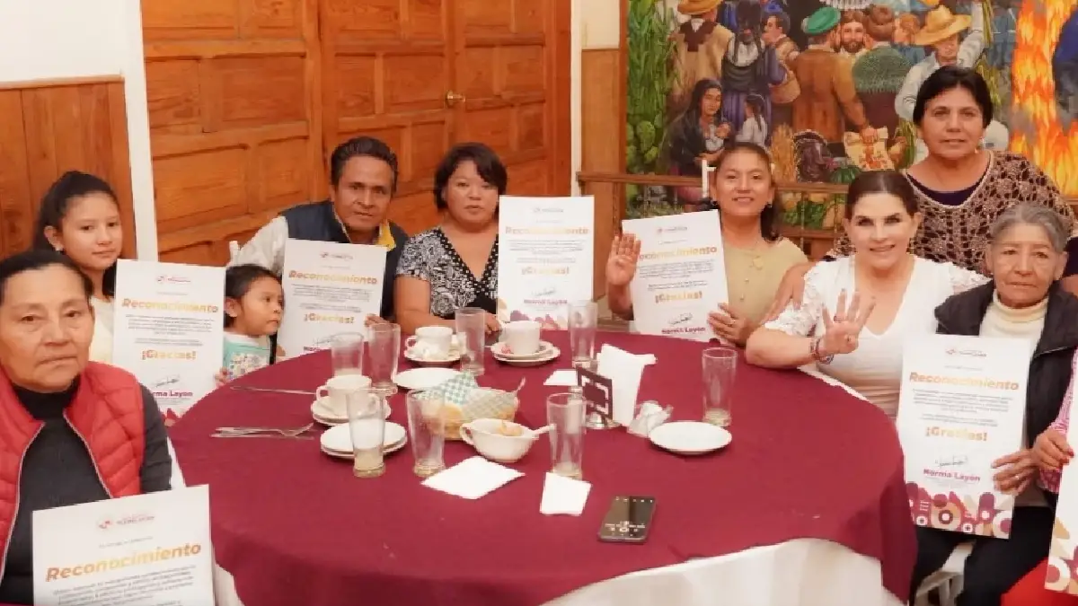 Norma Layón se reúne con lideres de Juntas Auxiliares y talentos texmeluquenses