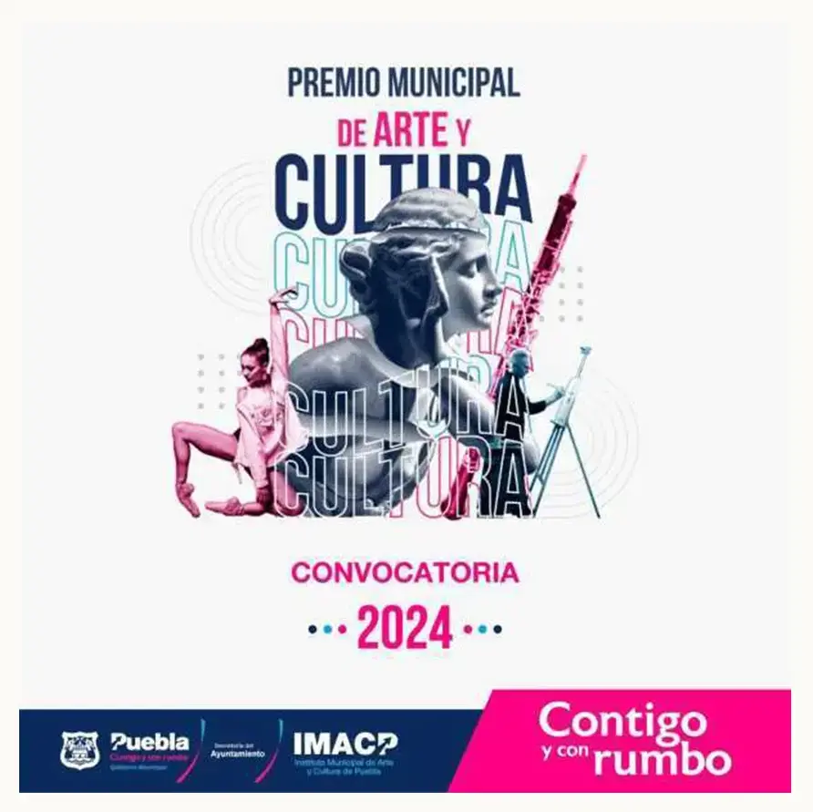 Ayuntamiento de Puebla lanza convocatoria para el premio municipal de arte y cultura