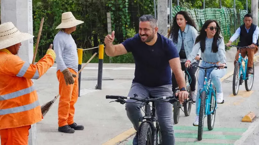 “Ayuntamiento de Puebla construyó 30 kilómetros de ciclopistas en esta administración”: Adán Domínguez