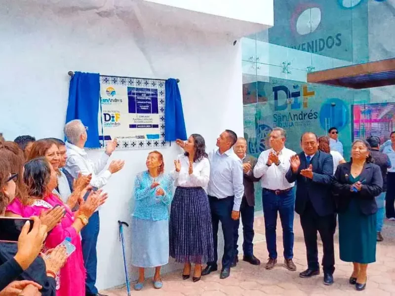 Inauguran la nueva sede del DIF municipal de San Andrés Cholula  