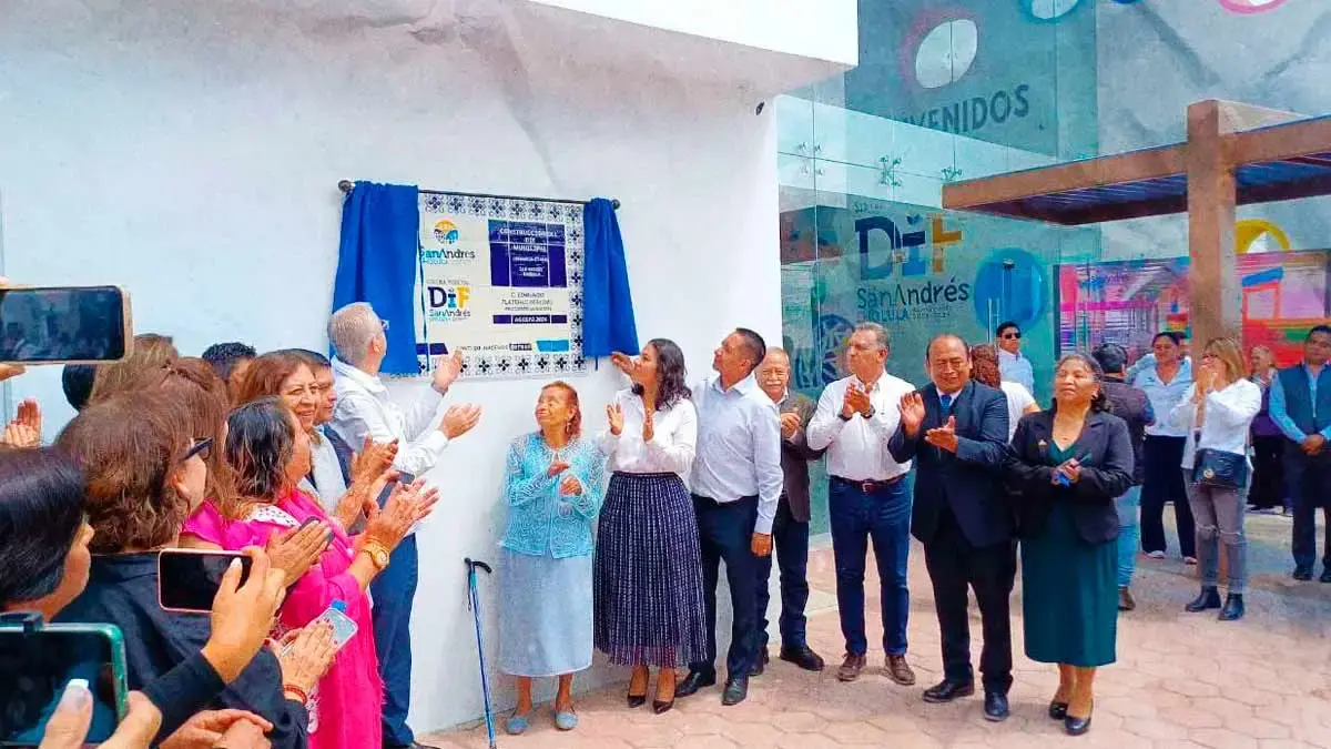Inauguran la nueva sede del DIF municipal de San Andrés Cholula  