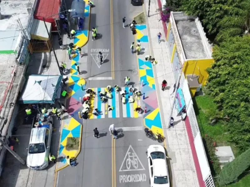 Secretaría de movilidad e infraestructura conmemoró el Día Mundial del Peatón