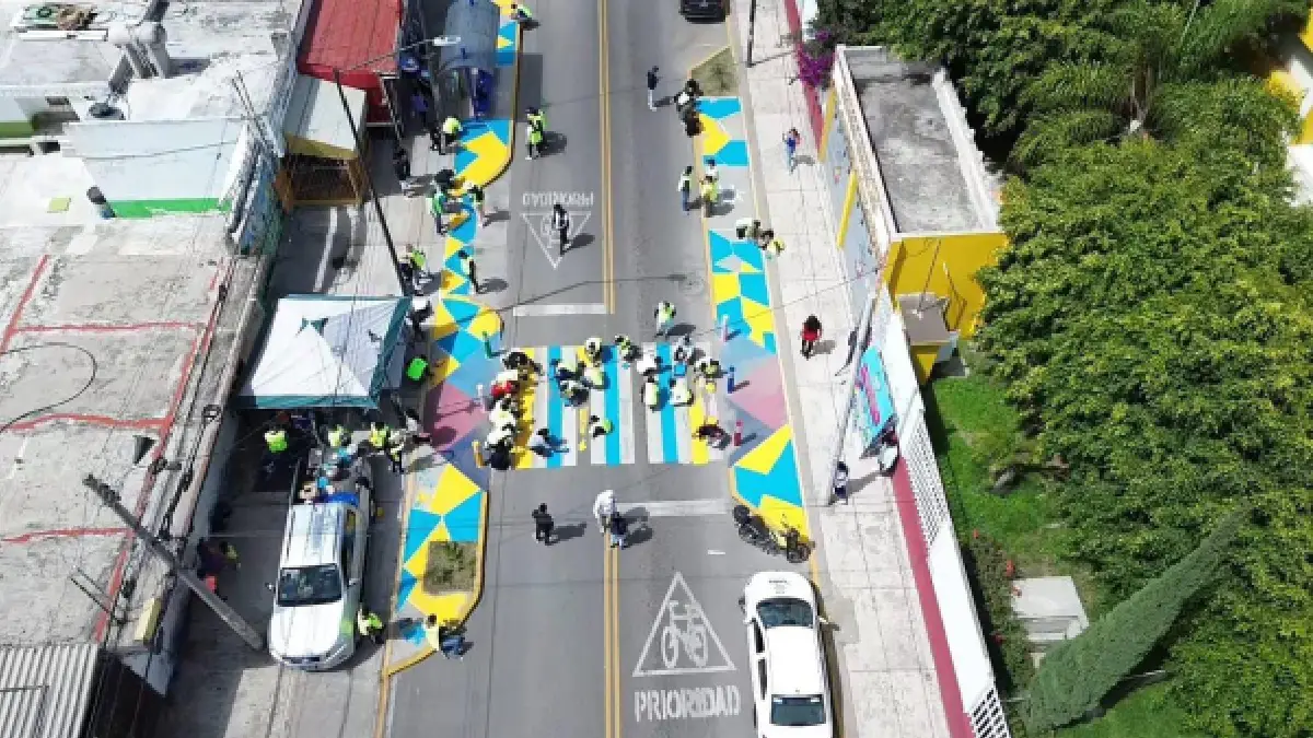 Secretaría de movilidad e infraestructura conmemoró el Día Mundial del Peatón