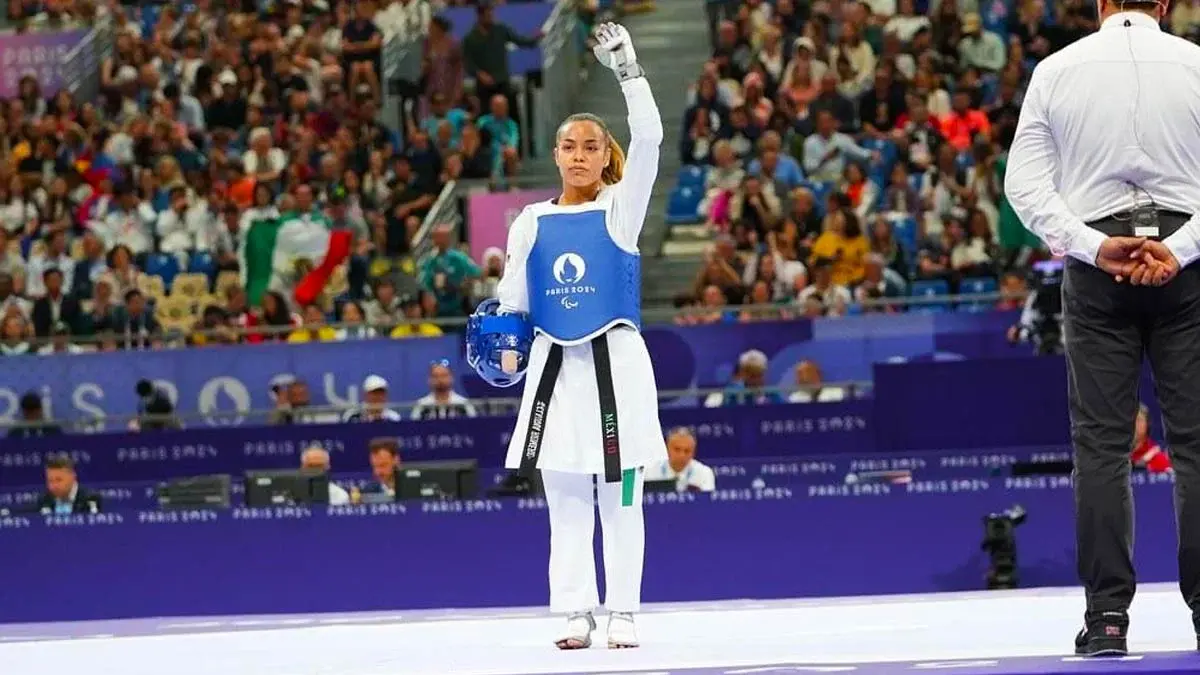 Claudia Romero es descalificada en Para Taekwondo de los Juegos Paralímpicos París 2024