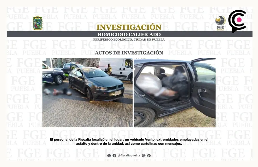 Detienen a ocho sujetos relacionados con los cuerpos desmembrados y abandonados en Periférico Ecológico, Puebla