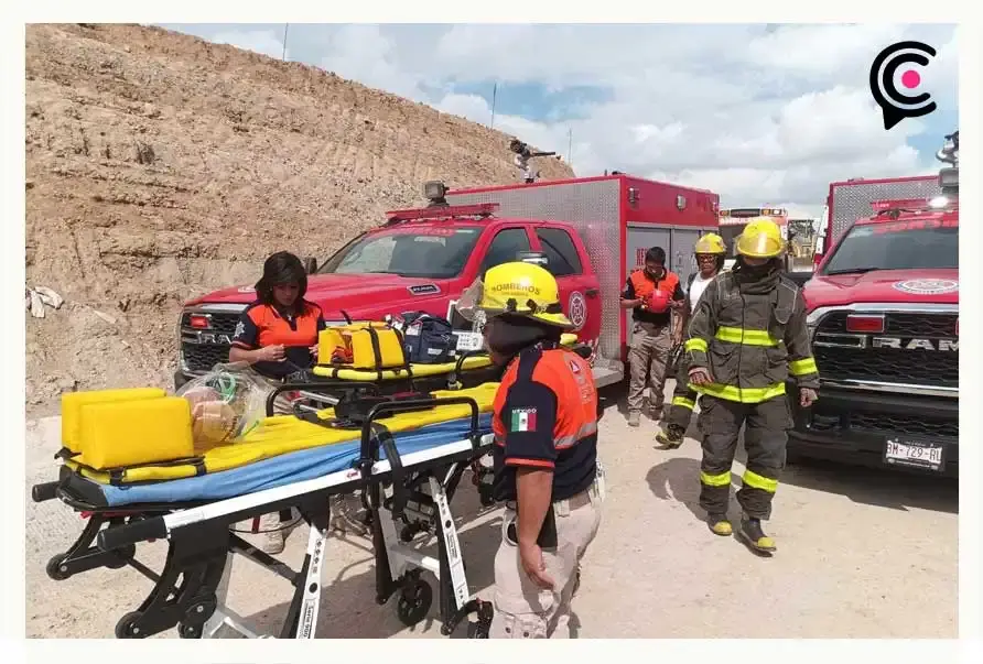 Mueren sepultados dos trabajadores en las obras del distribuidor en la Vía Atlixcáyotl