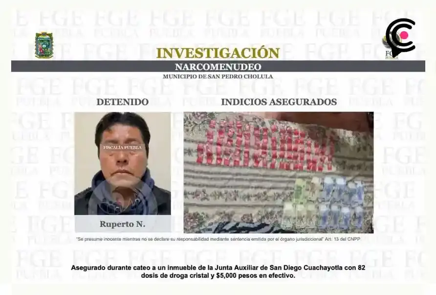 Familiares de Ruperto Roldán bloquearon la carretera Cholula-Huejotzingo tras su detención 