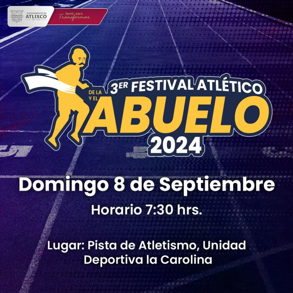 Participa en el Tercer Festival Atlético de la y el abuelo