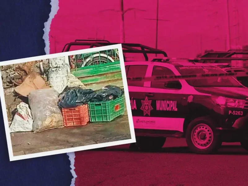Abandonan cuerpo desmembrado y embolsado dentro de cajas de plástico en Cuautlancingo 