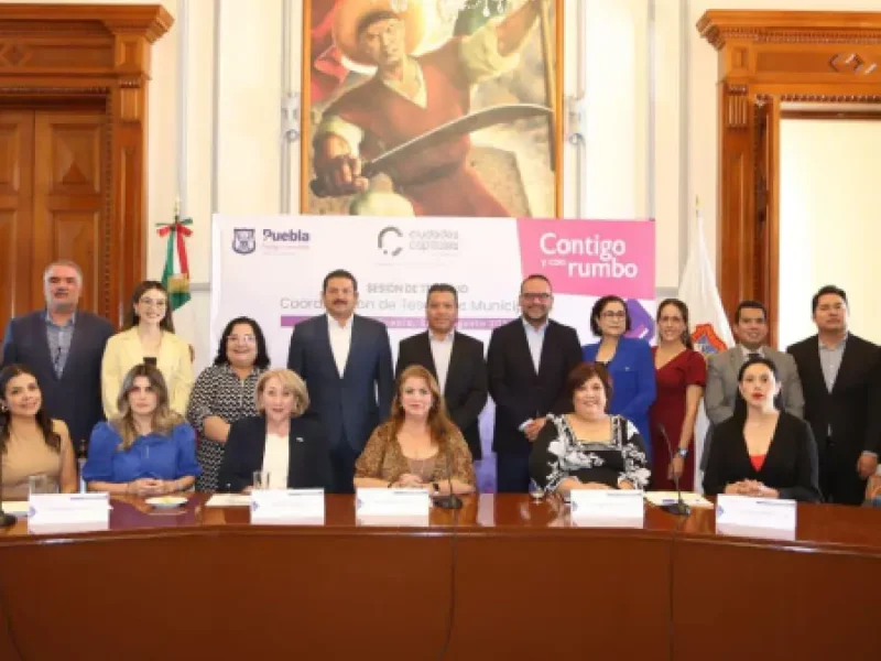 Ayuntamiento de Puebla sede de la sesión de trabajo de tesoreros municipales de ciudades capitales 2024