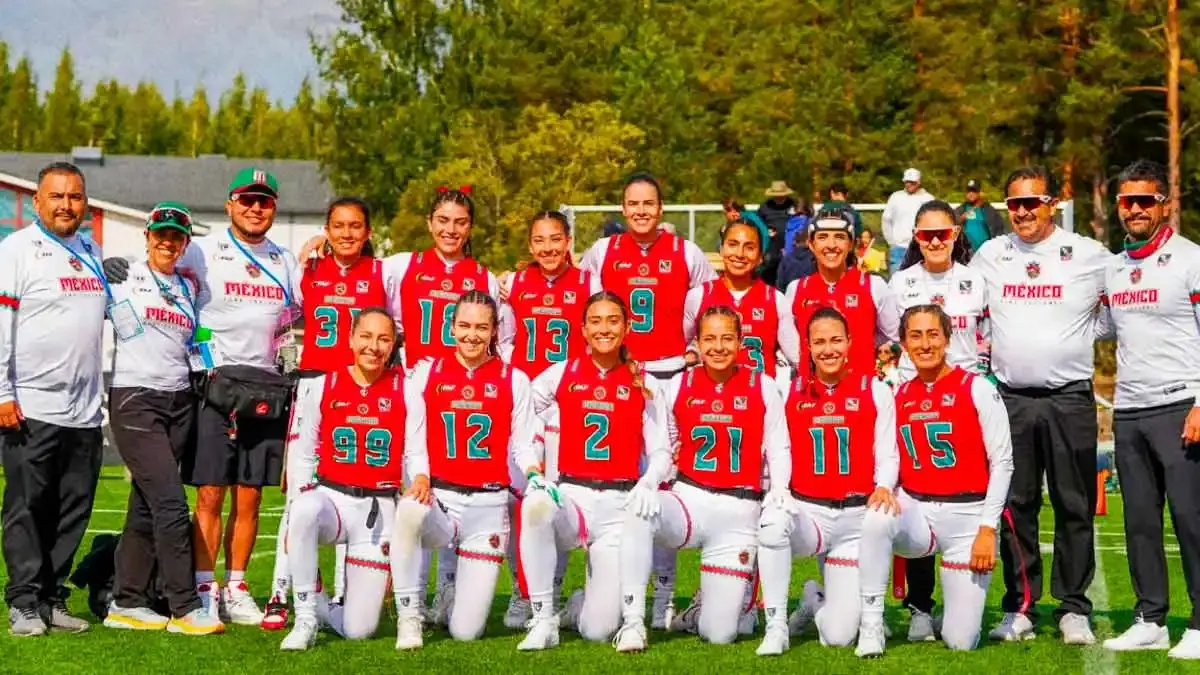 Selección Mexicana Femenil queda en segundo lugar en el Mundial de Flag Football 2024