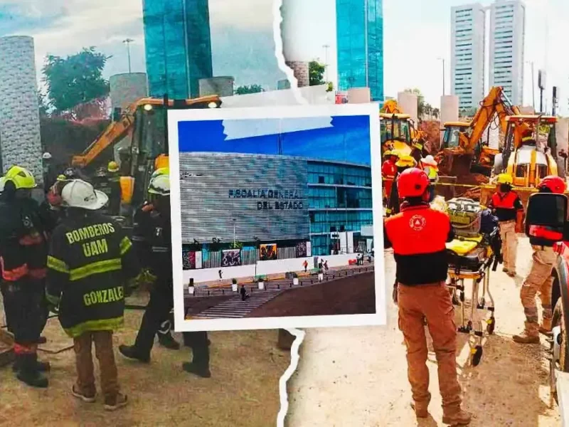 Fiscalía de Puebla investiga deceso de trabajadores sepultados en el distribuidor vial Periférico Ecológico-Atlixcáyotl 
