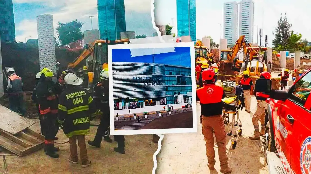 Fiscalía de Puebla investiga deceso de trabajadores sepultados en el distribuidor vial Periférico Ecológico-Atlixcáyotl 