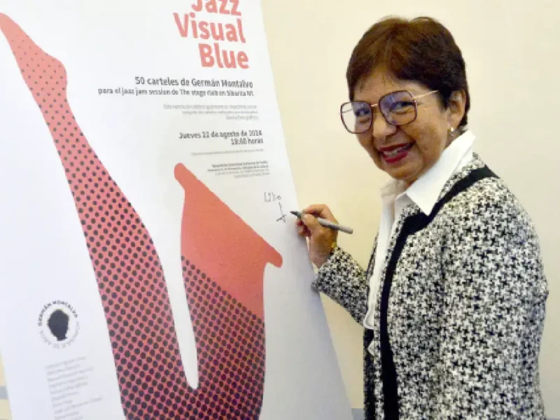 Inaugura BUAP exposición Jazz Visual Blue