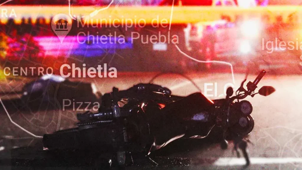 A balazos, asesinan a un motociclista en Chietla, Puebla