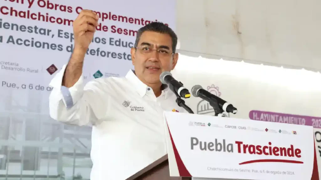 Por 42.4 mdp, Sergio Salomón inaugura rastro municipal en Chalchicomula de Sesma