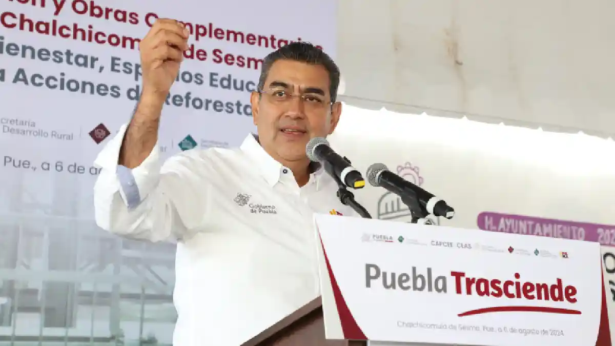 Por 42.4 mdp, Sergio Salomón inaugura rastro municipal en Chalchicomula de Sesma