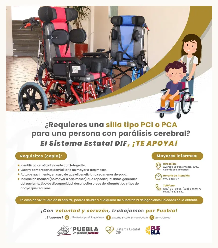 Anuncia SEDIF entrega gratuita de sillas para personas con parálisis cerebral