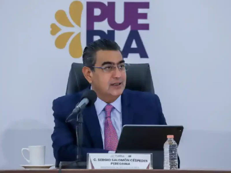 Puebla, un estado en unidad: Sergio Salomón