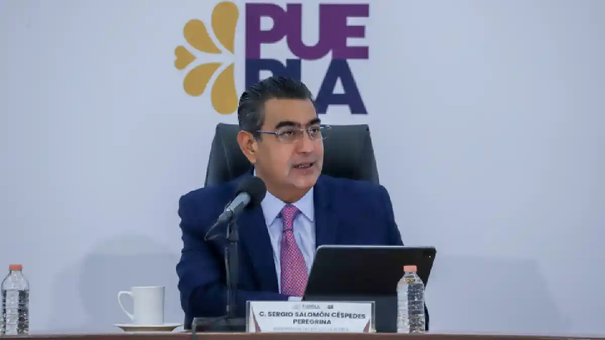 Puebla, un estado en unidad: Sergio Salomón