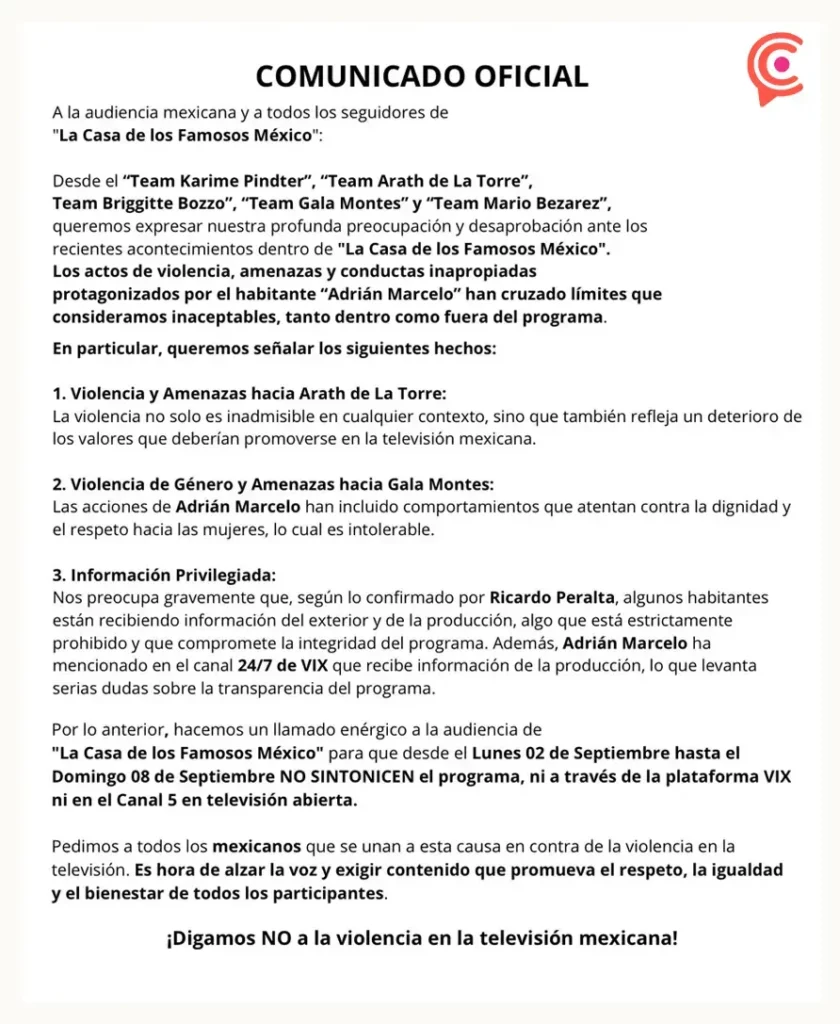 Lanzan campaña de apoyo hacia Arath de la Torre, tras amenaza de Adrián Marcelo en LCDLFMX