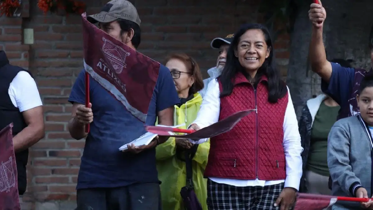 Ariadna Ayala lleva obras con sentido social a colonias y localidades de Atlixco