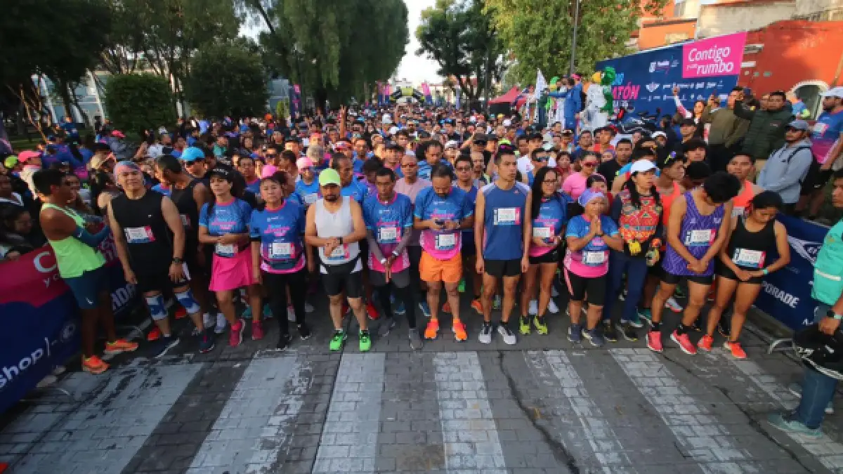 Gran éxito del tercer medio maratón 2024 de la ciudad de Puebla