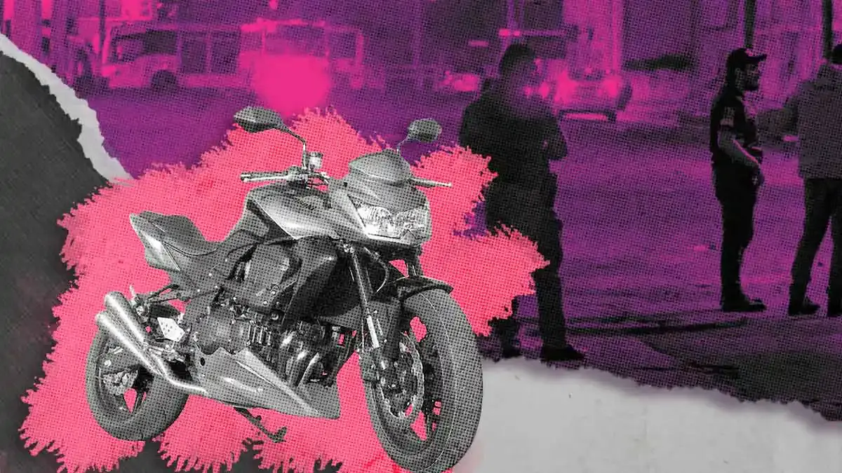 Auto impactó motocicleta en Periférico Ecológico Puebla; mató a hombre y dejó dos mujeres heridas