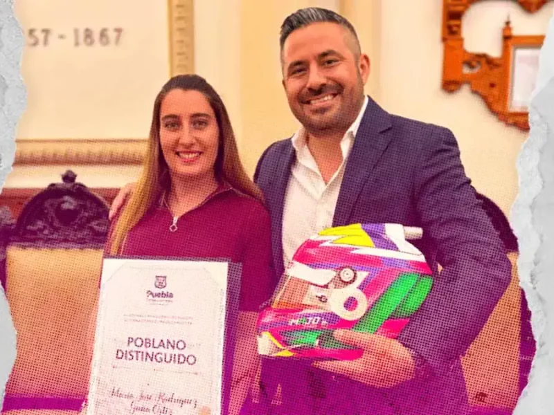 Majo Rodríguez recibe reconocimiento de Poblana Distinguida por parte del Ayuntamiento