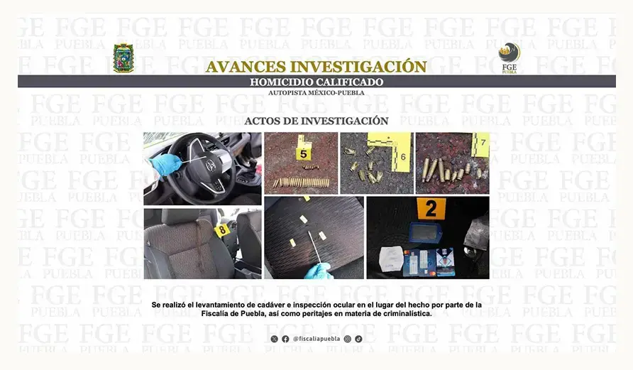 Fiscalía de Puebla investiga asesinato de la presidenta del DIF de Calpan, Adela Guadalupe Castellanos 