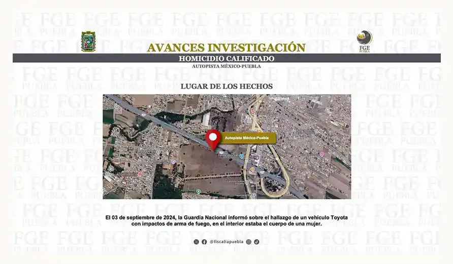 Fiscalía de Puebla investiga asesinato de la presidenta del DIF de Calpan, Adela Guadalupe Castellanos 